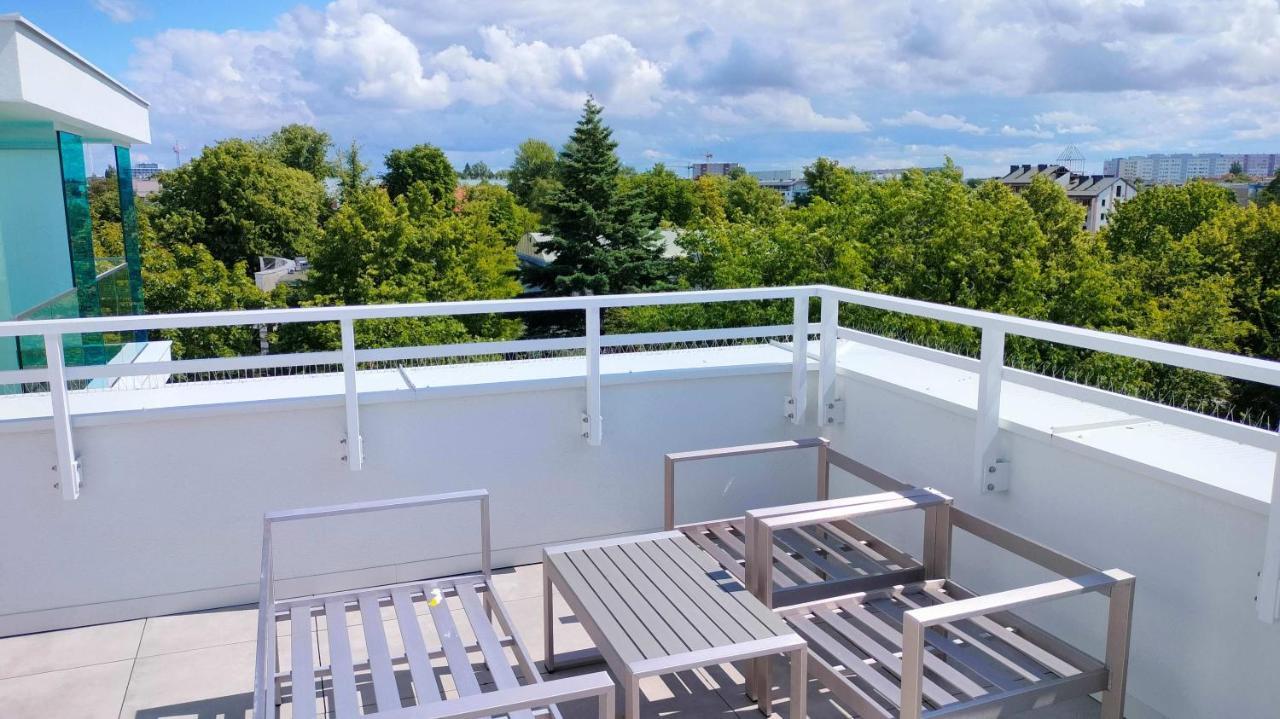 Cicha Przystan Apartamenty Whiteblue Sauna&Fitness&Parking Kołobrzeg Kültér fotó